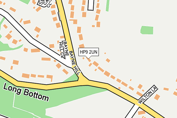 HP9 2UN map - OS OpenMap – Local (Ordnance Survey)