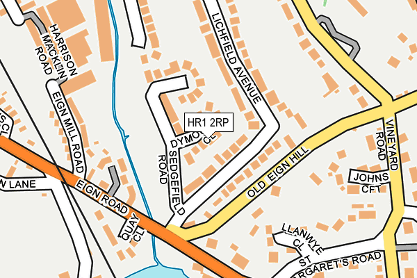 HR1 2RP map - OS OpenMap – Local (Ordnance Survey)