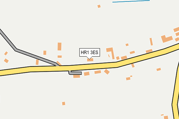 HR1 3ES map - OS OpenMap – Local (Ordnance Survey)