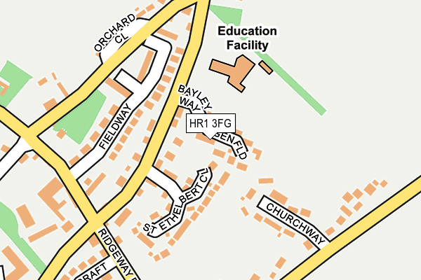 Map of DOCKLOW MANOR FARM HOLIDAY CENTRE LIMITED at local scale