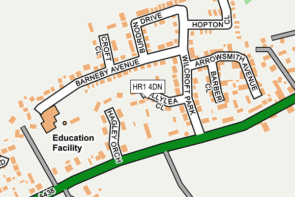 Map of C PALMES LTD at local scale