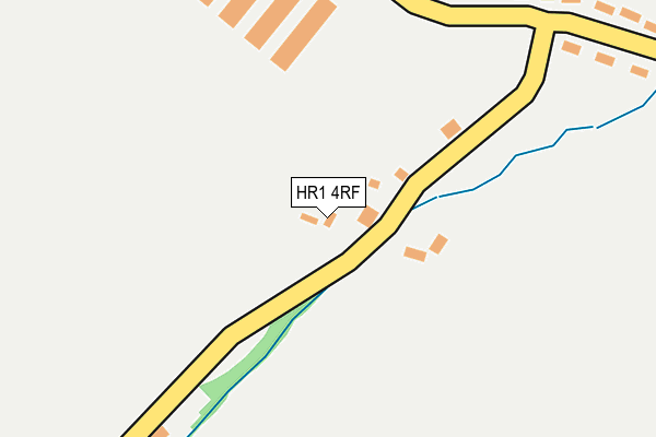 HR1 4RF map - OS OpenMap – Local (Ordnance Survey)