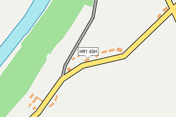 HR1 4SH map - OS OpenMap – Local (Ordnance Survey)