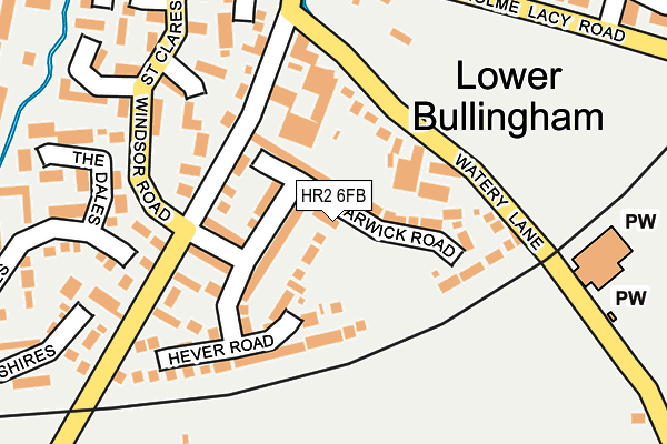 Map of PETE GIRLING LTD at local scale