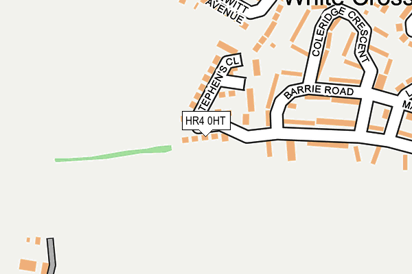 HR4 0HT map - OS OpenMap – Local (Ordnance Survey)