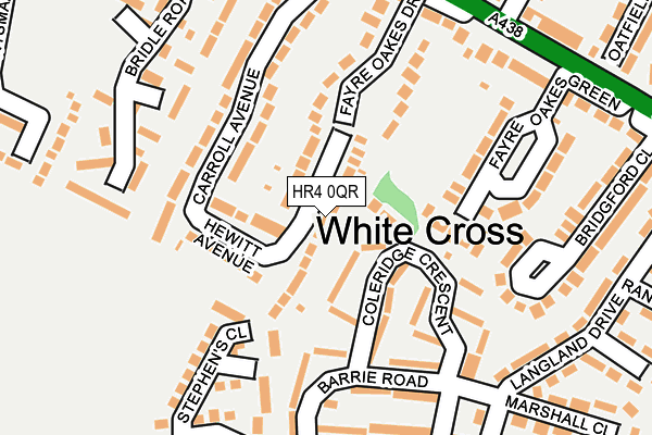 HR4 0QR map - OS OpenMap – Local (Ordnance Survey)