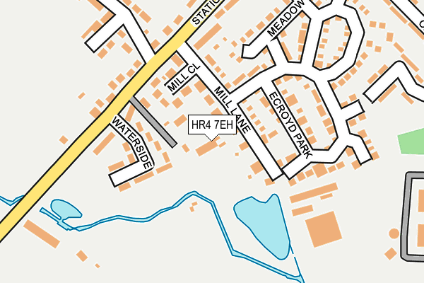 HR4 7EH map - OS OpenMap – Local (Ordnance Survey)