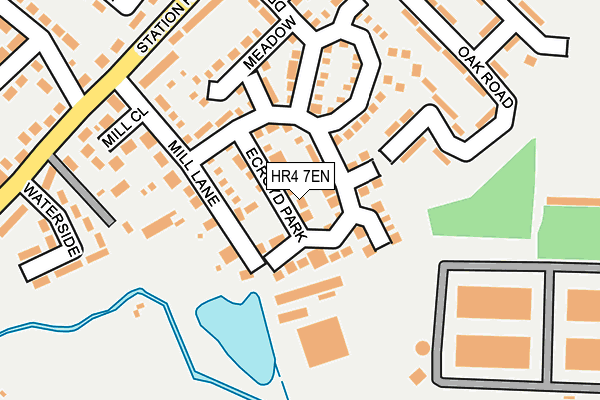 HR4 7EN map - OS OpenMap – Local (Ordnance Survey)