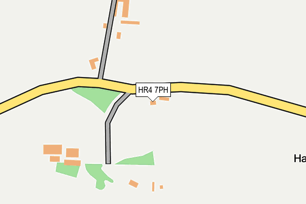 HR4 7PH map - OS OpenMap – Local (Ordnance Survey)