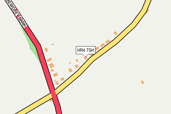 HR4 7SH map - OS OpenMap – Local (Ordnance Survey)