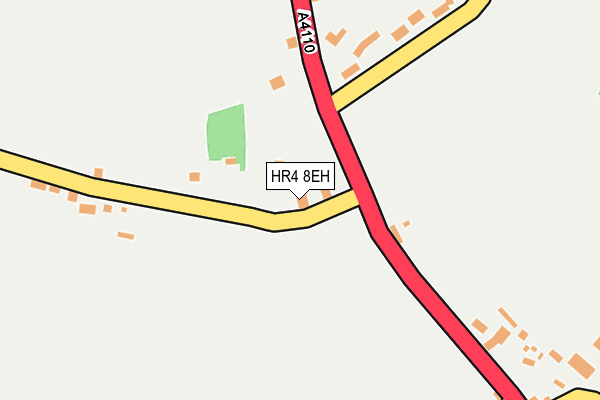HR4 8EH map - OS OpenMap – Local (Ordnance Survey)
