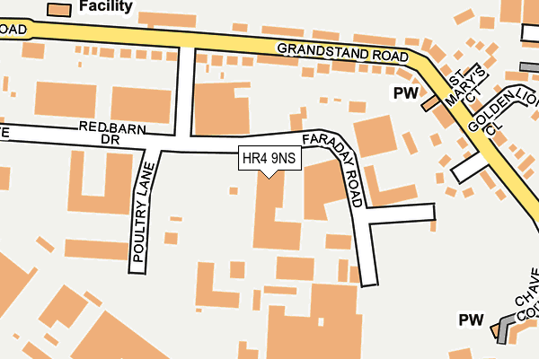 Map of LANDMARK REALTY LIMITED at local scale