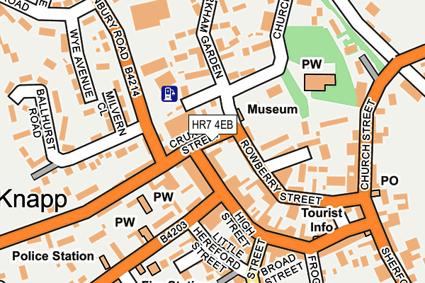 Map of THE WAYLAND TEAM LTD at local scale