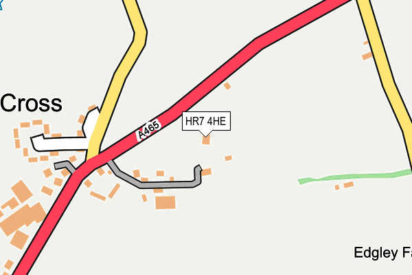 HR7 4HE map - OS OpenMap – Local (Ordnance Survey)