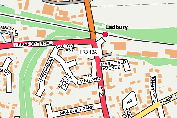 Map of SMITHS MOTORS LEDBURY LIMITED at local scale