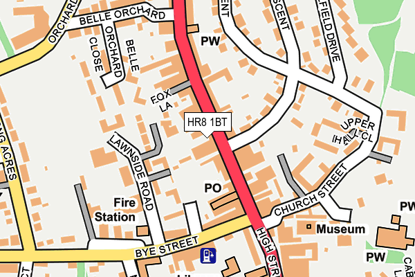 Map of MIDLAND LEISURE INTERNATIONAL LIMITED at local scale