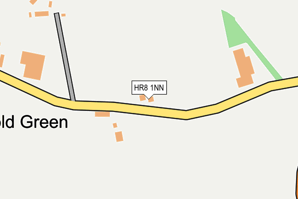 HR8 1NN map - OS OpenMap – Local (Ordnance Survey)