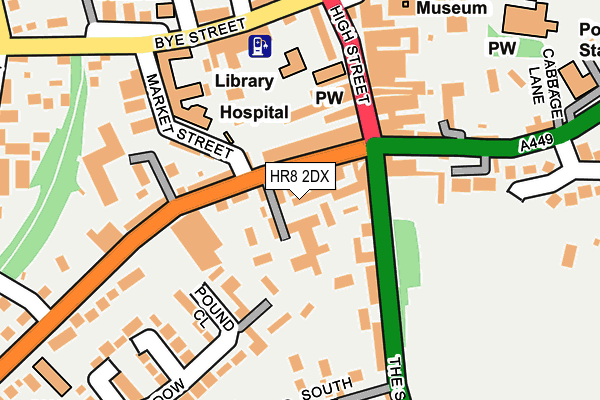 Map of OKUSHA LIMITED at local scale