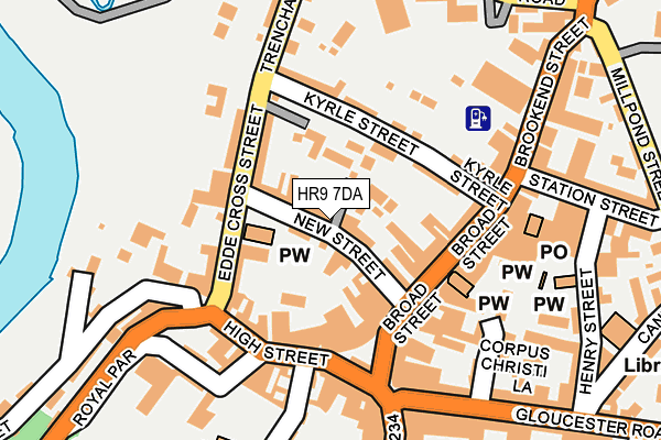Map of OSTEOPATHIC PRESERVATION LTD at local scale