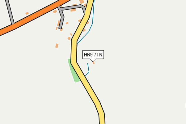 HR9 7TN map - OS OpenMap – Local (Ordnance Survey)