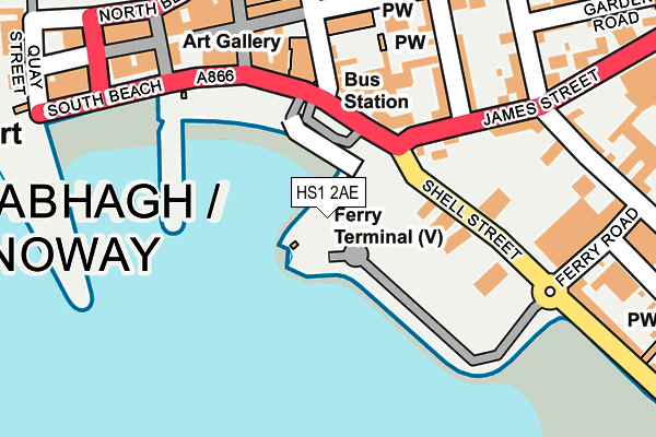 HS1 2AE map - OS OpenMap – Local (Ordnance Survey)