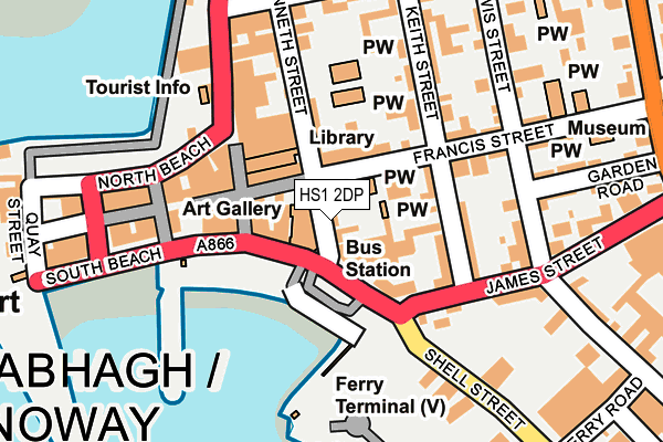 HS1 2DP map - OS OpenMap – Local (Ordnance Survey)