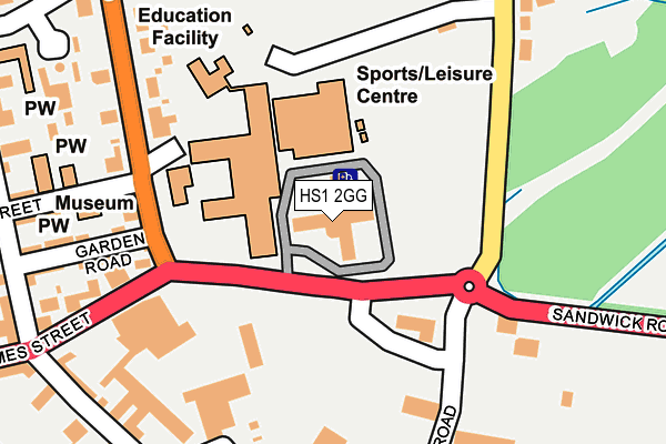 HS1 2GG map - OS OpenMap – Local (Ordnance Survey)