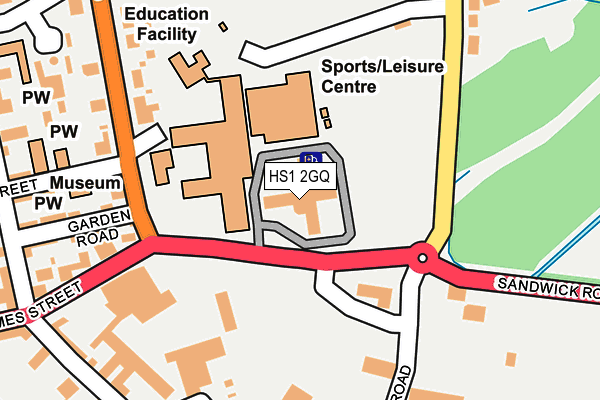 HS1 2GQ map - OS OpenMap – Local (Ordnance Survey)