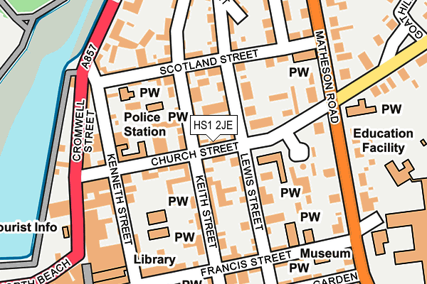 HS1 2JE map - OS OpenMap – Local (Ordnance Survey)