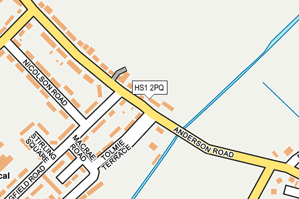 HS1 2PQ map - OS OpenMap – Local (Ordnance Survey)