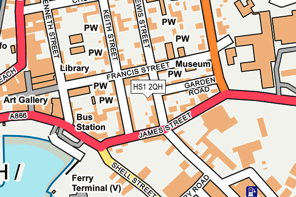 HS1 2QH map - OS OpenMap – Local (Ordnance Survey)