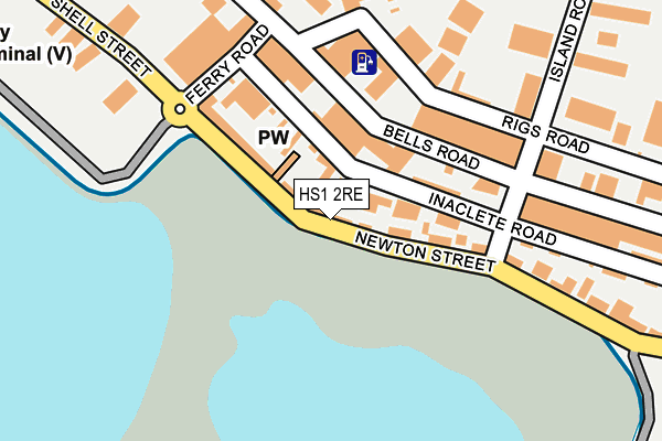 HS1 2RE map - OS OpenMap – Local (Ordnance Survey)