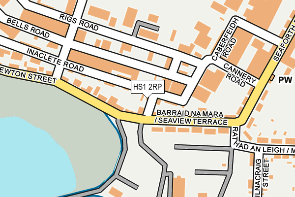 HS1 2RP map - OS OpenMap – Local (Ordnance Survey)