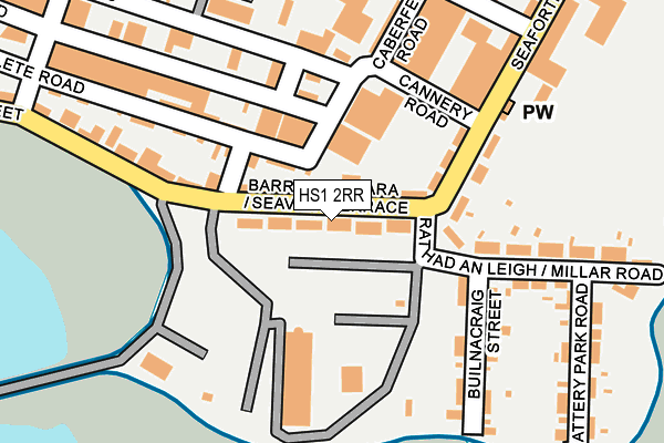 HS1 2RR map - OS OpenMap – Local (Ordnance Survey)