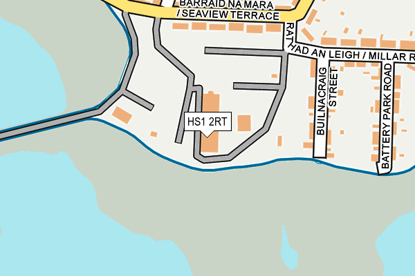 HS1 2RT map - OS OpenMap – Local (Ordnance Survey)