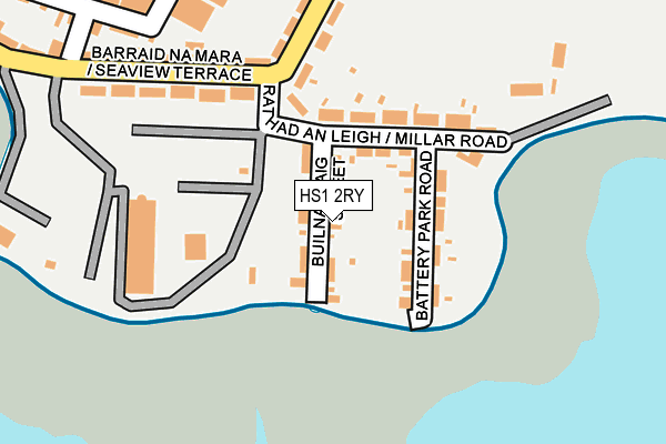 HS1 2RY map - OS OpenMap – Local (Ordnance Survey)