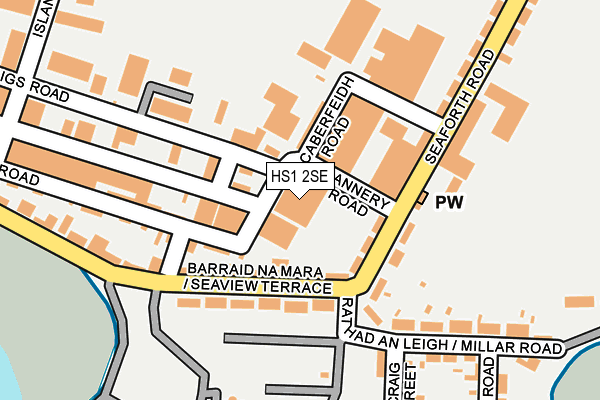 HS1 2SE map - OS OpenMap – Local (Ordnance Survey)
