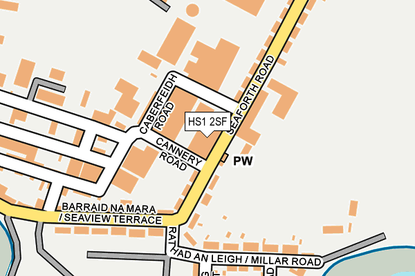 HS1 2SF map - OS OpenMap – Local (Ordnance Survey)