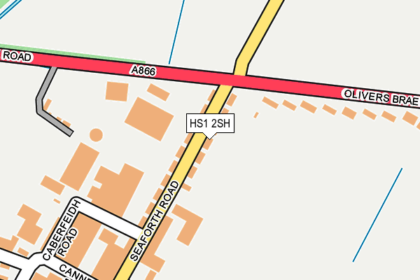 HS1 2SH map - OS OpenMap – Local (Ordnance Survey)