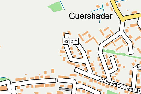 HS1 2TY map - OS OpenMap – Local (Ordnance Survey)