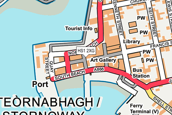 HS1 2XG map - OS OpenMap – Local (Ordnance Survey)