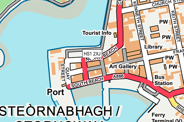 HS1 2XJ map - OS OpenMap – Local (Ordnance Survey)