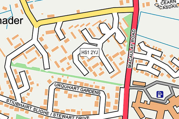 HS1 2YJ map - OS OpenMap – Local (Ordnance Survey)