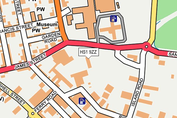 HS1 9ZZ map - OS OpenMap – Local (Ordnance Survey)