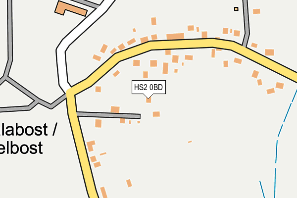 HS2 0BD map - OS OpenMap – Local (Ordnance Survey)