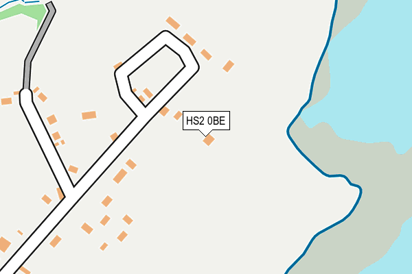 HS2 0BE map - OS OpenMap – Local (Ordnance Survey)