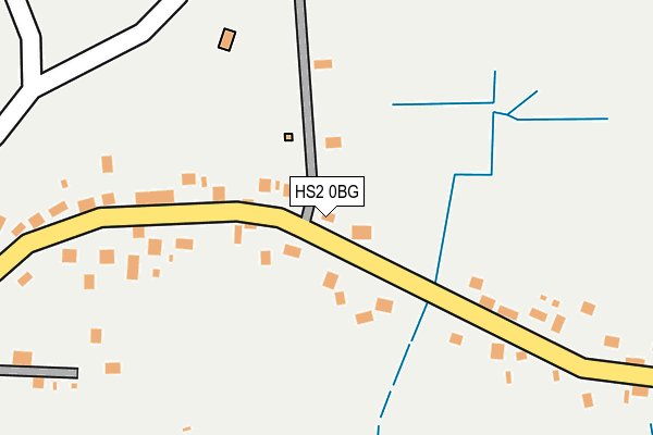 HS2 0BG map - OS OpenMap – Local (Ordnance Survey)