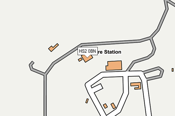 HS2 0BN map - OS OpenMap – Local (Ordnance Survey)