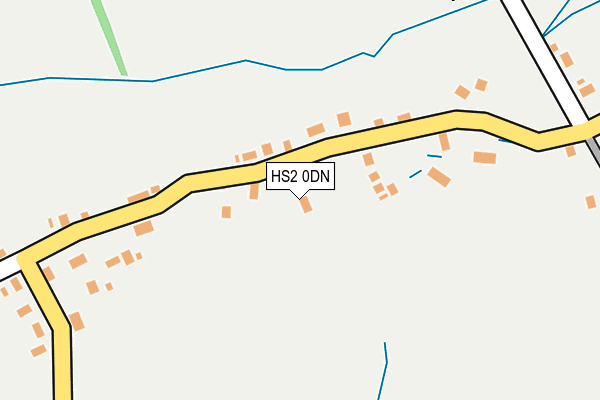 HS2 0DN map - OS OpenMap – Local (Ordnance Survey)