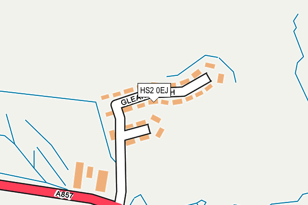 HS2 0EJ map - OS OpenMap – Local (Ordnance Survey)